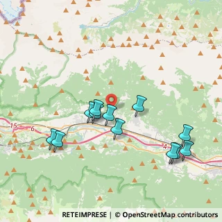Mappa Frazione Roccaforte, 10050 Chianocco TO, Italia (3.975)