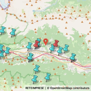 Mappa Frazione Roccaforte, 10050 Chianocco TO, Italia (5.107)