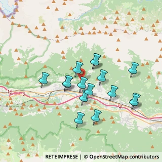 Mappa Frazione Roccaforte, 10050 Chianocco TO, Italia (3.265)