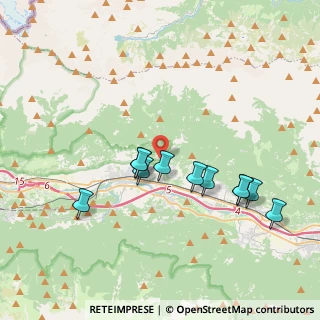 Mappa Frazione Roccaforte, 10050 Chianocco TO, Italia (3.60545)