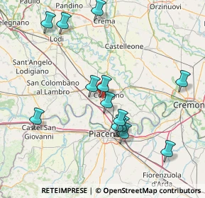 Mappa Via Emilia, 26861 Codogno LO, Italia (15.93923)