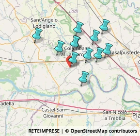Mappa Via XXV Aprile, 27013 Chignolo Po PV, Italia (5.64833)