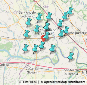 Mappa Via XXV Aprile, 27013 Chignolo Po PV, Italia (6.58778)