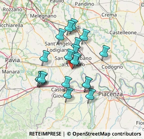 Mappa Via XXV Aprile, 27013 Chignolo Po PV, Italia (11.28)