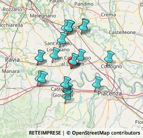 Mappa Via XXV Aprile, 27013 Chignolo Po PV, Italia (12.0525)