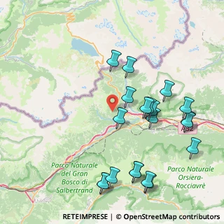 Mappa Frazione Santa Chiara, 10050 Giaglione TO, Italia (9.146)