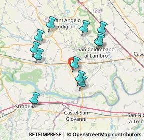 Mappa Santa Cristina E Bissone, 27010 Santa Cristina e Bissone PV, Italia (7.25917)