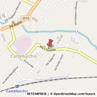 Mappa Via Crocette, 3B, 46014 Castellucchio, Mantova (Lombardia)