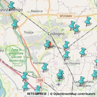 Mappa Via Enrico Mattei, 26861 Fombio LO, Italia (3.23056)