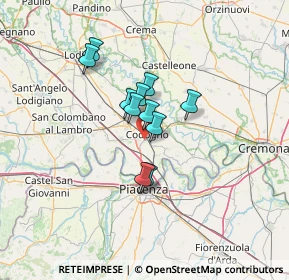 Mappa Via Enrico Mattei, 26861 Fombio LO, Italia (9.02545)