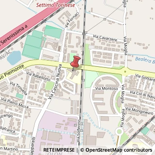 Mappa Via Cascina Nuova, 32, 10036 Settimo Torinese, Torino (Piemonte)