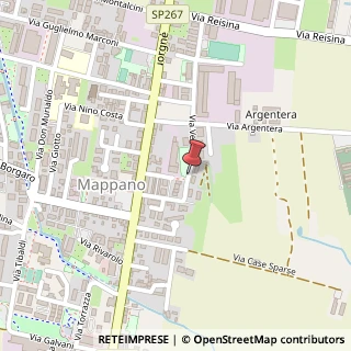 Mappa Via Verdi, 16, 10072 Caselle Torinese, Torino (Piemonte)