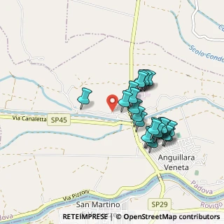 Mappa Via Nuova, 35022 Anguillara Veneta PD, Italia (0.76538)