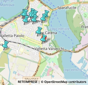 Mappa Viale Allende Salvador, 46100 Mantova MN, Italia (1.0525)
