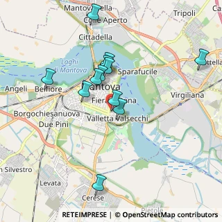 Mappa Viale Allende Salvador, 46100 Mantova MN, Italia (1.75167)