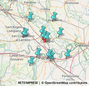 Mappa 26861 Codogno LO, Italia (12.30231)