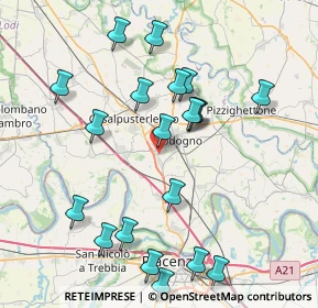 Mappa 26861 Codogno LO, Italia (8.467)