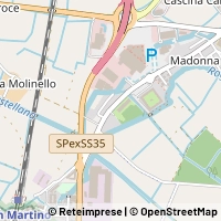 Mapa San Martino Siccomario