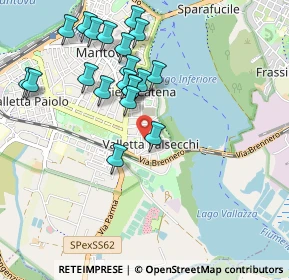 Mappa Via Pietro Torelli, 46100 Mantova MN, Italia (0.985)