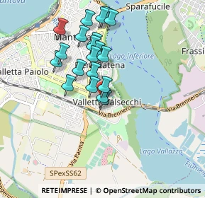 Mappa Via Pietro Torelli, 46100 Mantova MN, Italia (0.7935)