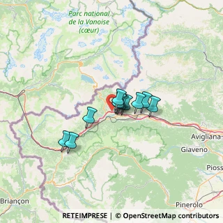 Mappa SP 210, 10050 Giaglione TO, Italia (7.87909)
