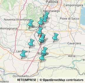 Mappa Via Gorzon Sinistro Inferiore, 35048 Stanghella PD, Italia (10.5675)