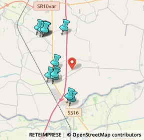 Mappa Via Gorzon Sinistro Inferiore, 35048 Stanghella PD, Italia (3.85083)