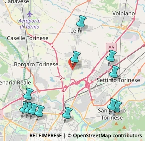 Mappa 10070 Mappano TO, Italia (5.465)