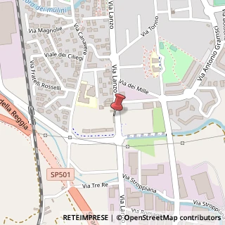 Mappa Via Lanzo, 59, 10071 Borgaro Torinese, Torino (Piemonte)