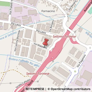 Mappa Via Mappano, 3, 10036 Settimo Torinese, Torino (Piemonte)