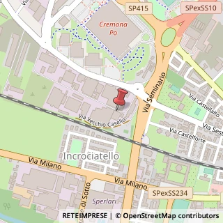 Mappa Via delle Industrie, 20, 26100 Cremona, Cremona (Lombardia)
