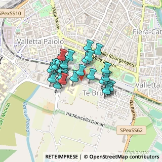 Mappa Via Platina, 46100 Mantova MN, Italia (0.3)
