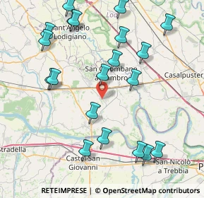 Mappa Via S. Mauro, 27013 Chignolo Po PV, Italia (9.324)