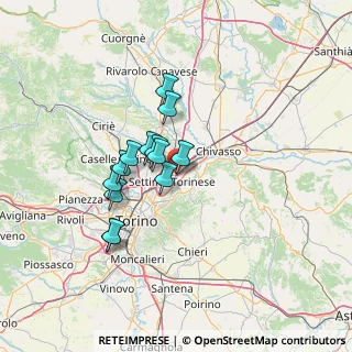Mappa Via Varese, 10036 Settimo Torinese TO, Italia (10.49538)