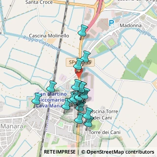 Mappa Via della Stazione, 27028 San Martino Siccomario PV, Italia (0.428)