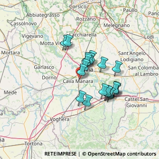 Mappa Via della Stazione, 27028 San Martino Siccomario PV, Italia (11.277)