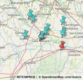 Mappa Via della Stazione, 27028 San Martino Siccomario PV, Italia (11.31818)