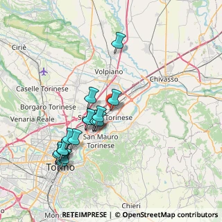 Mappa Via Milano, 10036 Settimo Torinese TO, Italia (7.49824)