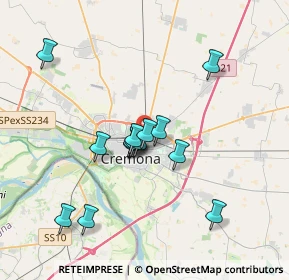 Mappa EDIL COLA SRLS, 26100 Cremona CR, Italia (3.08571)
