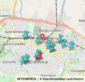 Mappa Via Monsignor Natale Mosconi, 26100 Cremona CR, Italia (0.91933)