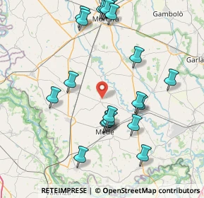 Mappa 27020 Semiana PV, Italia (8.681)