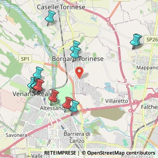Mappa Via Stroppiana, 10071 Borgaro Torinese TO, Italia (2.42143)