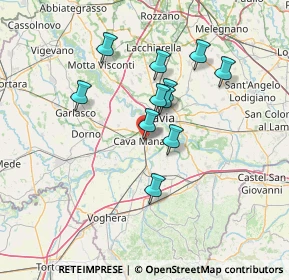 Mappa Via Mazzini, 27100 Cava Manara PV, Italia (11.30364)