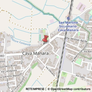 Mappa Via Giuseppe Mazzini, 13, 27051 Cava Manara, Pavia (Lombardia)
