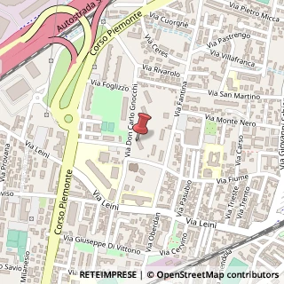 Mappa Via Don Carlo Gnocchi, 2a, 10036 Settimo Torinese, Torino (Piemonte)