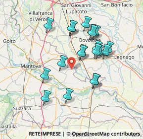 Mappa 46039 Villimpenta MN, Italia (13.2665)