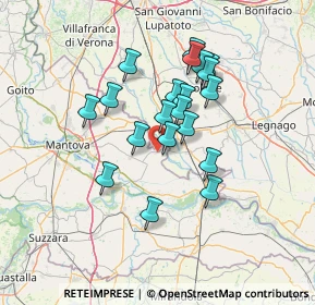 Mappa 46039 Villimpenta MN, Italia (11.395)