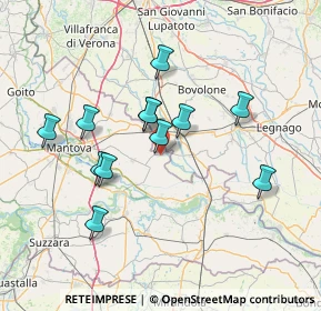 Mappa 46039 Villimpenta MN, Italia (12.8825)