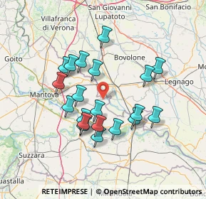 Mappa 46039 Villimpenta MN, Italia (12.5685)
