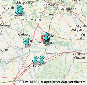 Mappa Via Torre de Torti, 27051 Cava Manara PV, Italia (11.31583)